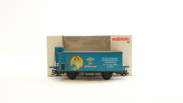 Märklin H0 31953 Kühlwagen (4711 Die Weltmarke) mit Bremserhaus GK 10