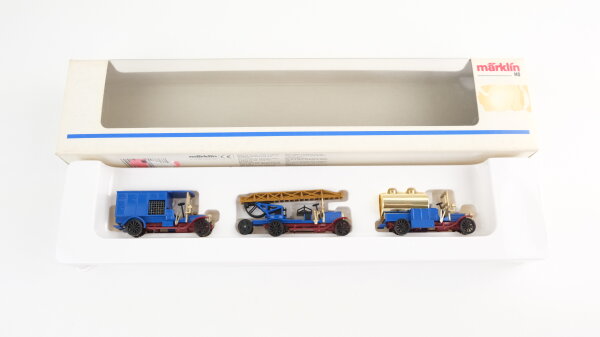 Märklin H0 1886 Oldtimer-Set Feuerwehrfahrzeuge