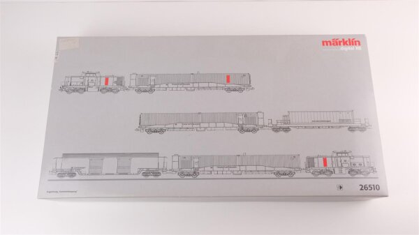 Märklin H0 26510 Zugpackung "Tunnelrettungszug" der DB AG Wechselstrom Digital Sound