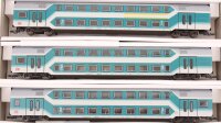 Sachsenmodelle H0 14014 Doppelstockwagen Set 3tlg. DB