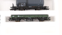 Liliput H0 Lima L303291-4 Zugpackung Bahnfeuerwehr 3 Güterwaggons & Wiking FW-Kranwagen