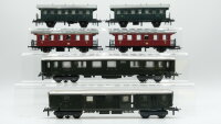 Trix/Roco H0 Nebenbahnwagen/ Gepäckwagen/ Reisezugwagen 1./2.Kl. DB/BLS