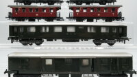 Trix/Roco H0 Nebenbahnwagen/ Gepäckwagen/ Reisezugwagen 1./2.Kl. DB/BLS