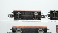 Märklin H0 Konvolut Niederbordwagen/ Hochbordwagen/ Kranwagen DB