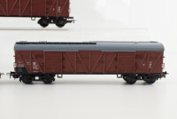 Piko H0 Konvolut 5/6421-012 & 5/132-015 ged. Güterwagen DR
