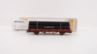 Electrotren H0 1428 K H0 Rungenwagen mit Mannesmann Röhren beladen SNCF