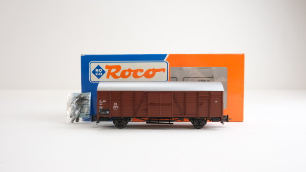 Roco H0 46105 Gedeckter Güterwagen (200 082, Glmhs 38) DB
