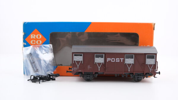 Roco H0 4373 ged. Güterwagen "Post" NS