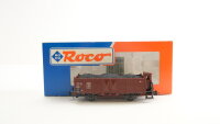 Roco H0 46278 Hochbordwagen mit Bremserhaus und...