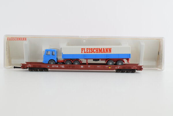 Fleischmann H0 5272 Niederflurwagen Huckepack-System 82 80 498 3 063-5 DB