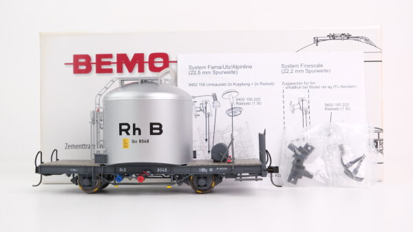 Bemo Spur 0m 9452 118 Zementtransportwagen Uce 8048 RhB