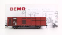 Bemo Spur 0m 9451 112 Holzwand-Hochbordwagen E 6612 RhB