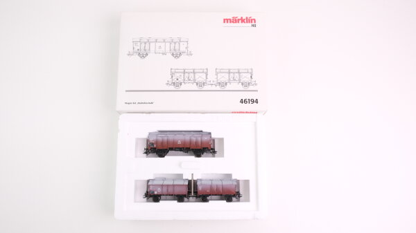 Märklin H0 46194 Wagen-Set "Hochofen-Kalk" der DB