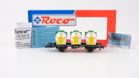 Roco H0 46526 Behältertragewagen (Knorr)  DB