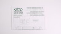 Kato H0 73325 Dieseltriebzug "Limburger Zigarre" ETA 176.005 ESA 176.005 DB Gleichstrom