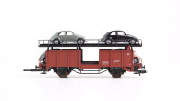 Fleischmann H0 98 5809 K Autotransportwagen-Set mit 4 VW...