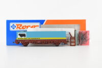 Roco H0 46306 Rungenwagen (334 7 888-6) mit Container...