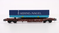 Roco H0 44311B Taschenwagen mit Sattelauflieger "Kühne & Nagel" DB