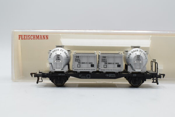 Fleischmann H0 5230 Container-Tragwagen 015 204 DB