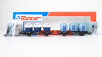 Roco H0 46521 Behältertragewagen (012 070, Birkel...