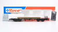 Roco H0 46490 Rungenwagen (Schienenprofile) DB