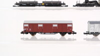 Roco/Hobbytrain N Konvolut H23005-13/u.a. Rungenwagen/ Trafowagen/ ged. Güterwagen DB