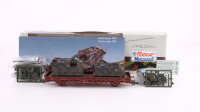 Roco H0 804 Rungenwagen (Minitanks 335 5 125-8, 2x Panzer...