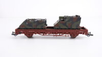 Roco H0 804 Rungenwagen (Minitanks 335 5 125-8, 2x Panzer M113)