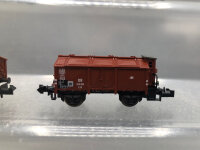 Fleischmann/Minitrix/u.a. N Konvolut Güterwagen DB (37001057)