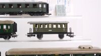 Märklin/Roco H0 Konvolut Nebenbahnwagen/ D-Zugwagen/ Gepäckwagen/ Speisewagen/ Eilzugwagen 1./2.Kl. DSG/u.a.