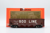 Rivarossi H0 2306 Muldenkipper (soo line 4708) SL