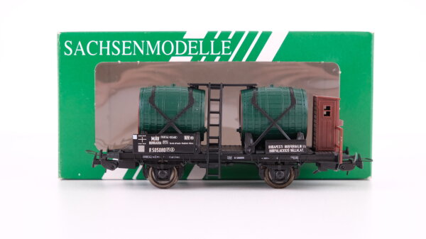 Sachsenmodelle H0 16096 Weinfasswagen MAV