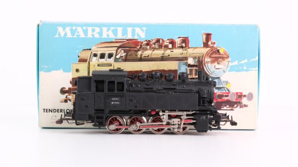 Märklin H0 3031 Tenderlokomotive BR 81 der DB Wechselstrom Analog