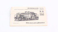 Märklin H0 3078 Diesellokomotive Typ DHG 500 Wechselstrom Analog