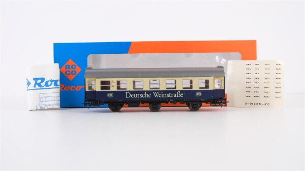 Roco H0 4214B Umbauwagen "Deutsche Weinstraße" DB