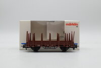 Märklin H0 4459 Rungenwagen  Kls  X05 der DB, Ks...