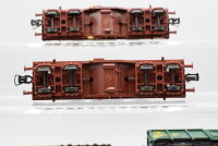 Roco H0 Konvolut Flachwagen/ Hochbordwagen/ Schwerlastwagen SNCB/DB (in EVP)