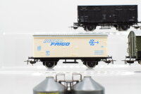 Piko/Lima/Märklin H0 Konvolut ged. Güterwagen/ Silowagen/ Kesselwagen SNCF/SNCB/DB