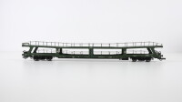 Roco H0 46465 Autotransportwagen (grün) ohne Fahrzeuge DB