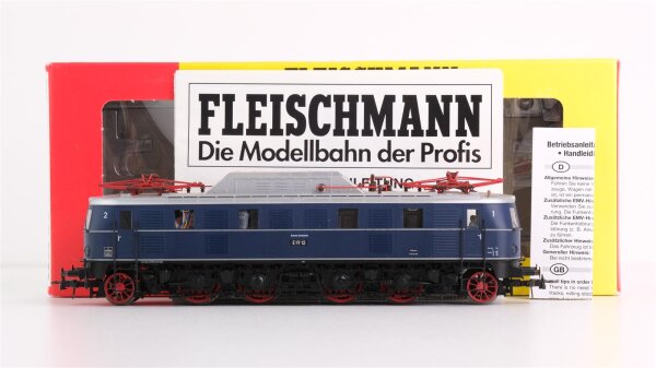 Fleischmann H0 4319K Dampflok BR E 19 12 DB Gleichstrom Digital