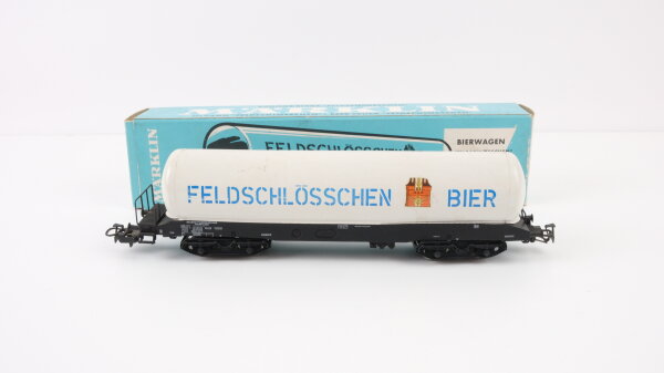 Märklin H0 4632 Lebensmittel-Kesselwagen FELDSCHLÖSSCHEN  Kesselwagen der SBB