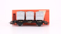 Märklin H0 4614 Behälter-Tragwagen (Containerwagen)  BTs 50 der DB