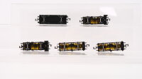 Fleischmann/Minitrix N Konvolut Kesselwagen/ Niederbordwagen DR