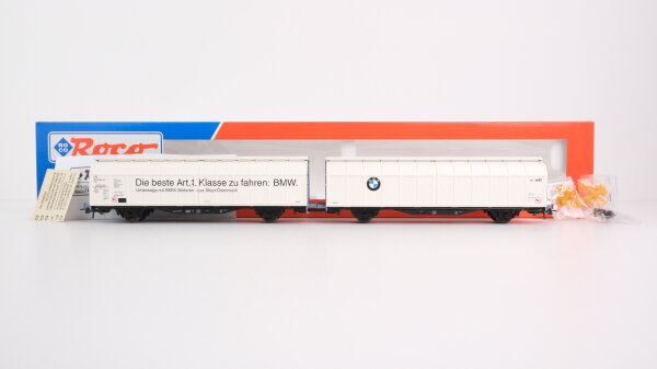 Roco H0 44161 Schiebewandwagen-Set (Die beste Art, 1. Klasse zu fahren: BMV) AAE