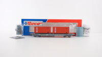 Roco H0 46560 Taschenwagen Sdkmss der SNCB beladen mit 2...