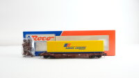 Roco H0 46576 Taschenwagen mit Container (Arcus Logistic) DB