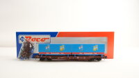 Roco H0 46564 Taschenwagen mit Container (Bad Reichenhaller Salz) DB
