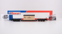 Roco H0 47740 Schwerlastwagen mit Kiste (Krauss-Maffei) DB