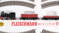 Fleischmann N 9305 Start-Set Güterzug mit Schotterbrettgleis