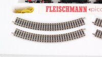 Fleischmann N 9305 Start-Set Güterzug mit Schotterbrettgleis